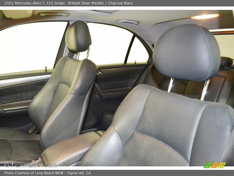 Brilliant Silver Metallic / Charcoal Black 2001 Mercedes-Benz C 320 Sedan