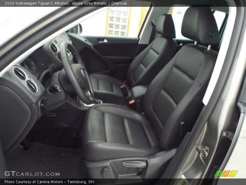 Alpine Grey Metallic / Charcoal 2010 Volkswagen Tiguan S 4Motion