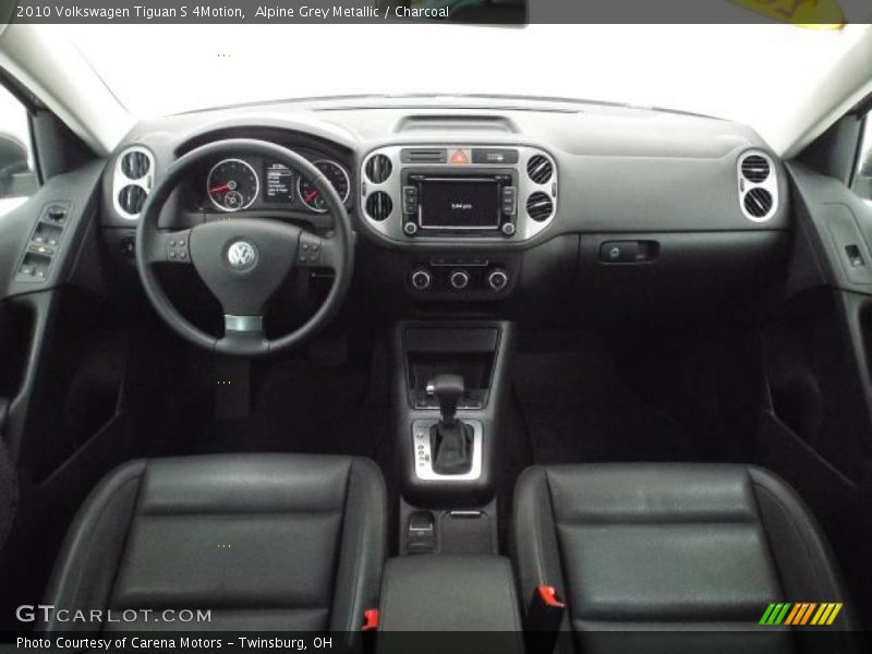 Alpine Grey Metallic / Charcoal 2010 Volkswagen Tiguan S 4Motion