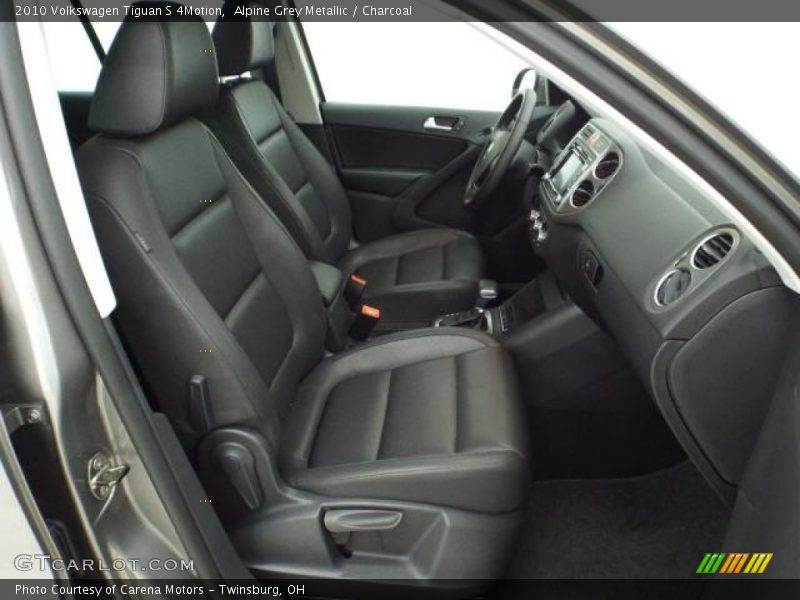 Alpine Grey Metallic / Charcoal 2010 Volkswagen Tiguan S 4Motion