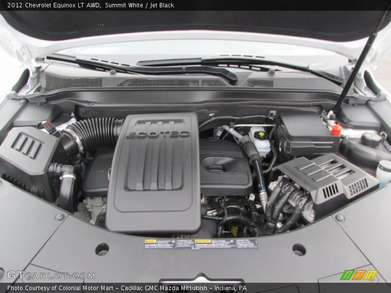 Summit White / Jet Black 2012 Chevrolet Equinox LT AWD