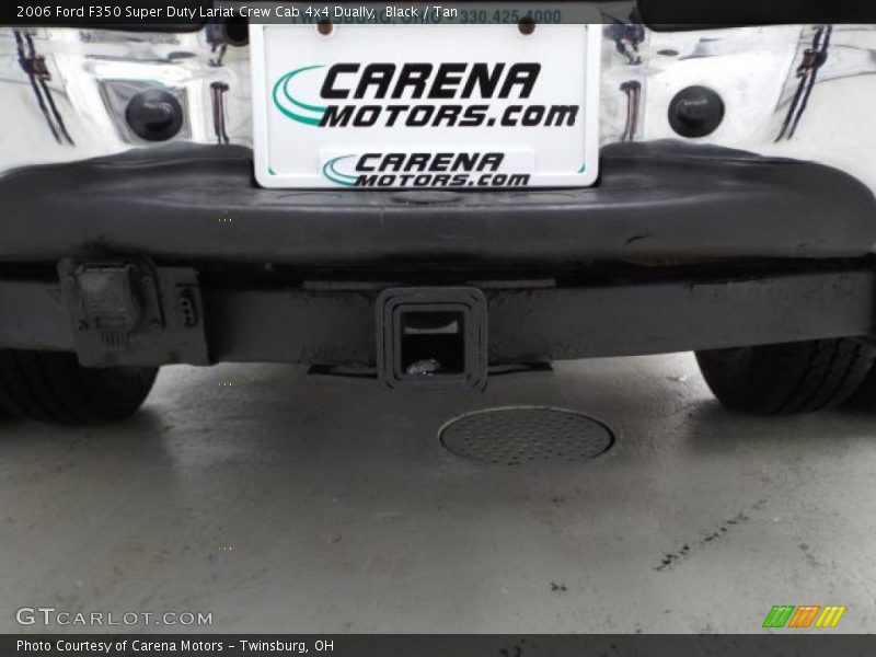 Black / Tan 2006 Ford F350 Super Duty Lariat Crew Cab 4x4 Dually