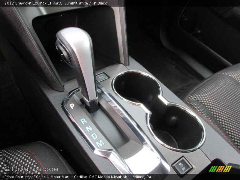 Summit White / Jet Black 2012 Chevrolet Equinox LT AWD