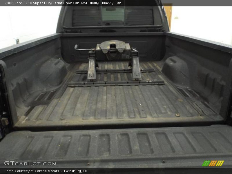 Black / Tan 2006 Ford F350 Super Duty Lariat Crew Cab 4x4 Dually