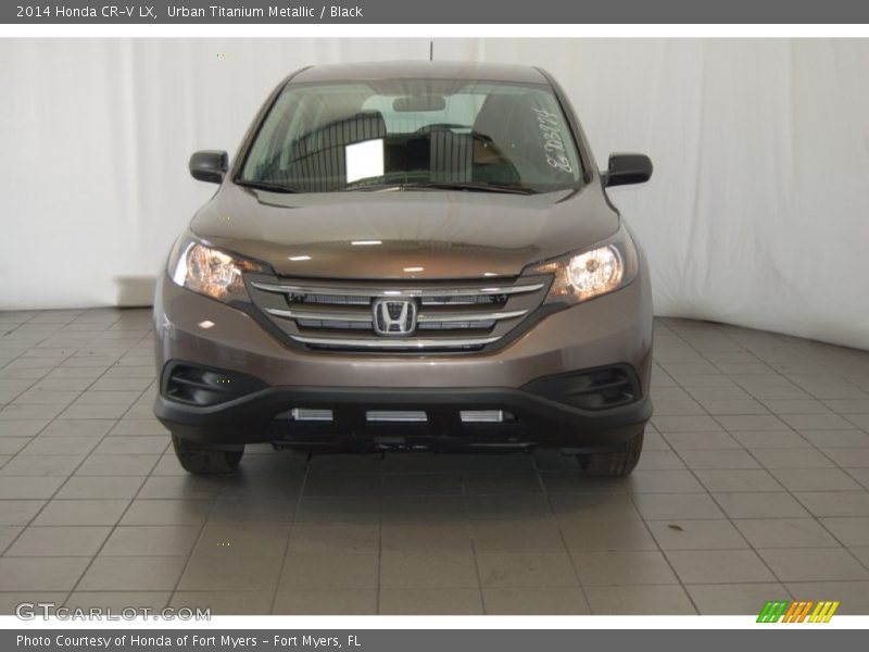 Urban Titanium Metallic / Black 2014 Honda CR-V LX