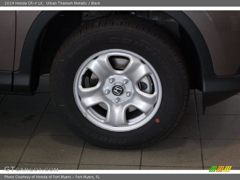Urban Titanium Metallic / Black 2014 Honda CR-V LX
