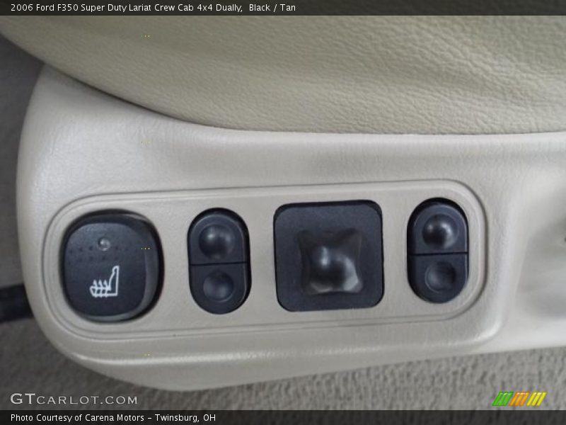 Black / Tan 2006 Ford F350 Super Duty Lariat Crew Cab 4x4 Dually