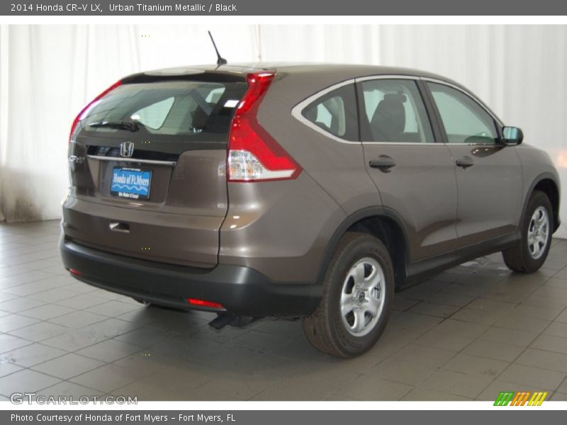 Urban Titanium Metallic / Black 2014 Honda CR-V LX