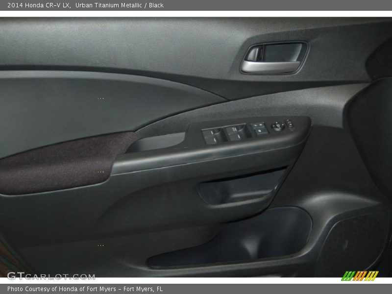 Urban Titanium Metallic / Black 2014 Honda CR-V LX