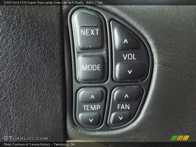 Black / Tan 2006 Ford F350 Super Duty Lariat Crew Cab 4x4 Dually