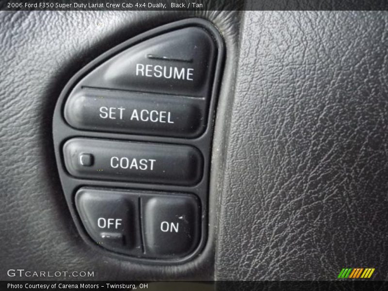 Black / Tan 2006 Ford F350 Super Duty Lariat Crew Cab 4x4 Dually