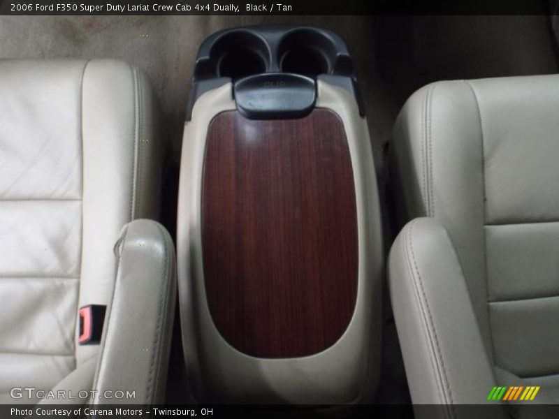Black / Tan 2006 Ford F350 Super Duty Lariat Crew Cab 4x4 Dually