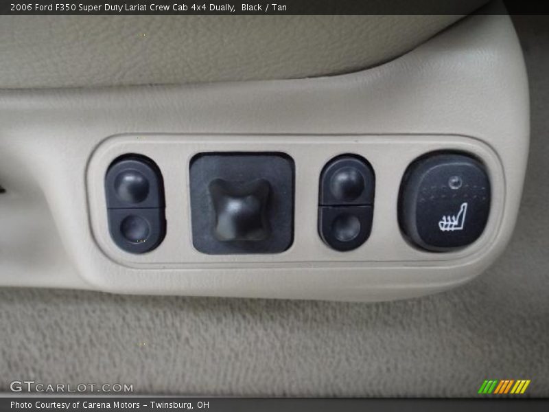 Black / Tan 2006 Ford F350 Super Duty Lariat Crew Cab 4x4 Dually