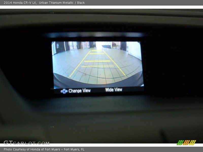 Urban Titanium Metallic / Black 2014 Honda CR-V LX