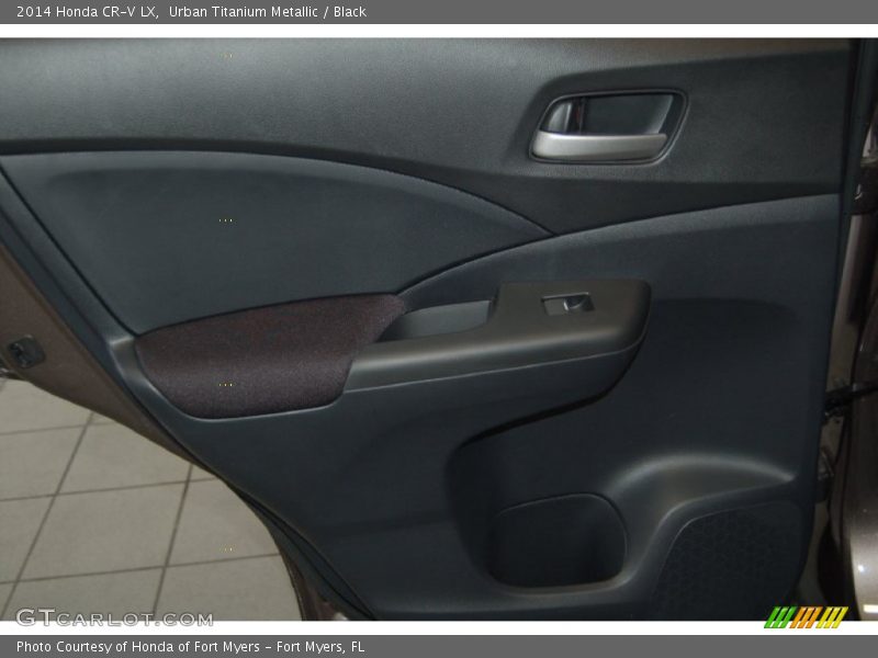 Urban Titanium Metallic / Black 2014 Honda CR-V LX
