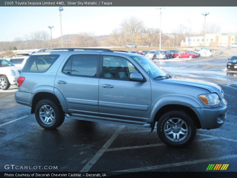 Silver Sky Metallic / Taupe 2005 Toyota Sequoia Limited 4WD