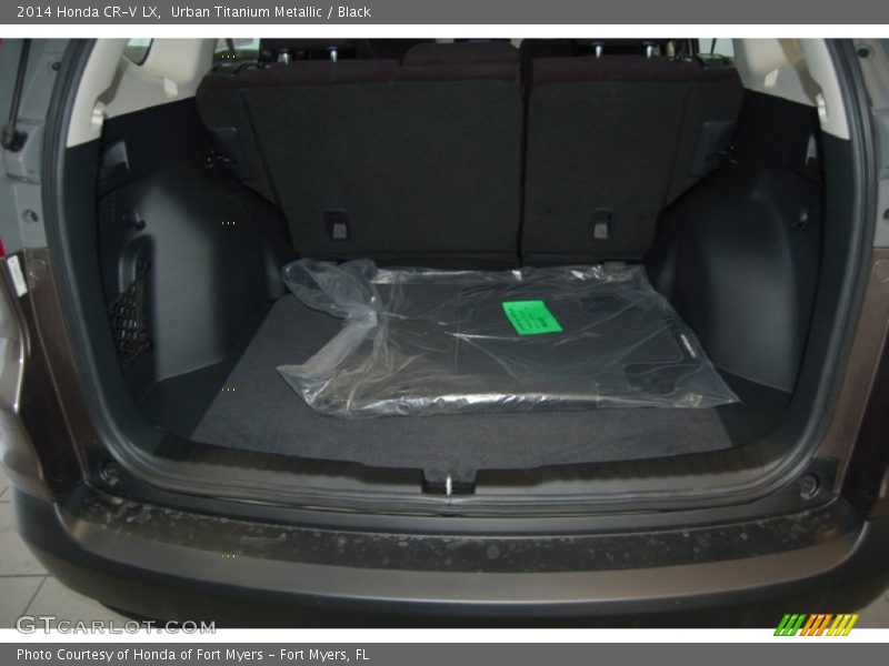 Urban Titanium Metallic / Black 2014 Honda CR-V LX