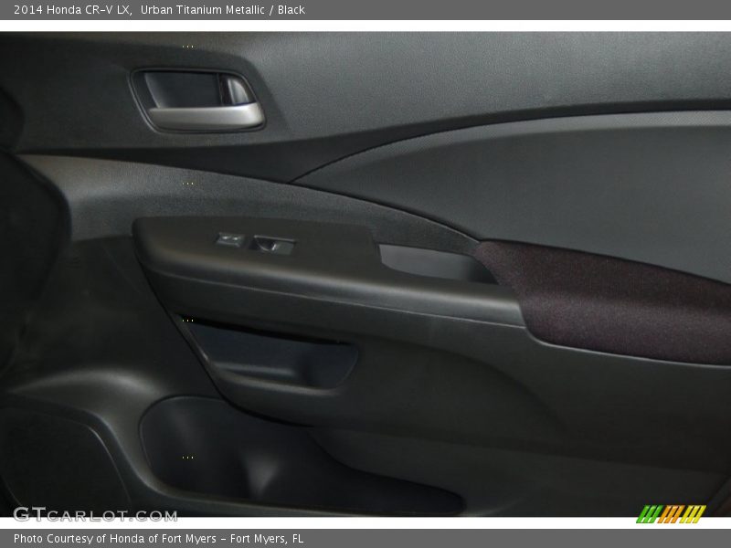 Urban Titanium Metallic / Black 2014 Honda CR-V LX