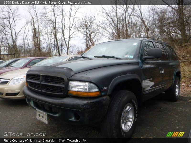 Forest Green Pearlcoat / Agate 1999 Dodge Durango SLT 4x4