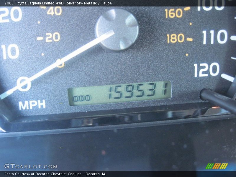 Silver Sky Metallic / Taupe 2005 Toyota Sequoia Limited 4WD