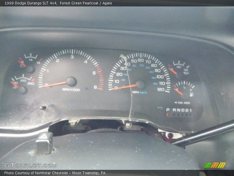 Forest Green Pearlcoat / Agate 1999 Dodge Durango SLT 4x4