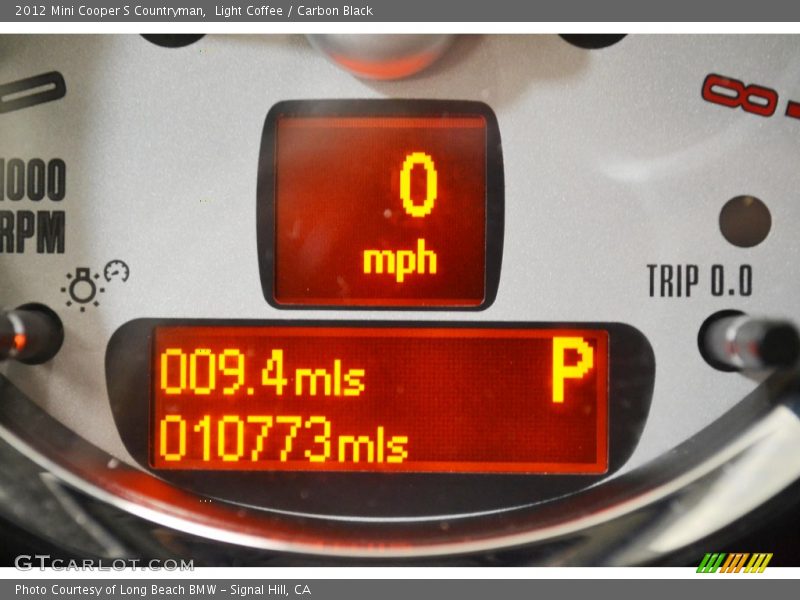 Light Coffee / Carbon Black 2012 Mini Cooper S Countryman