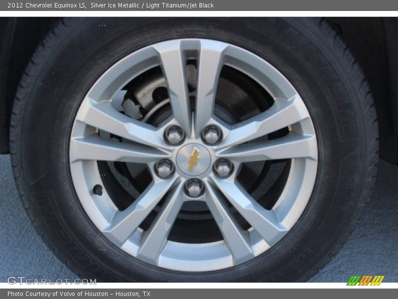 Silver Ice Metallic / Light Titanium/Jet Black 2012 Chevrolet Equinox LS