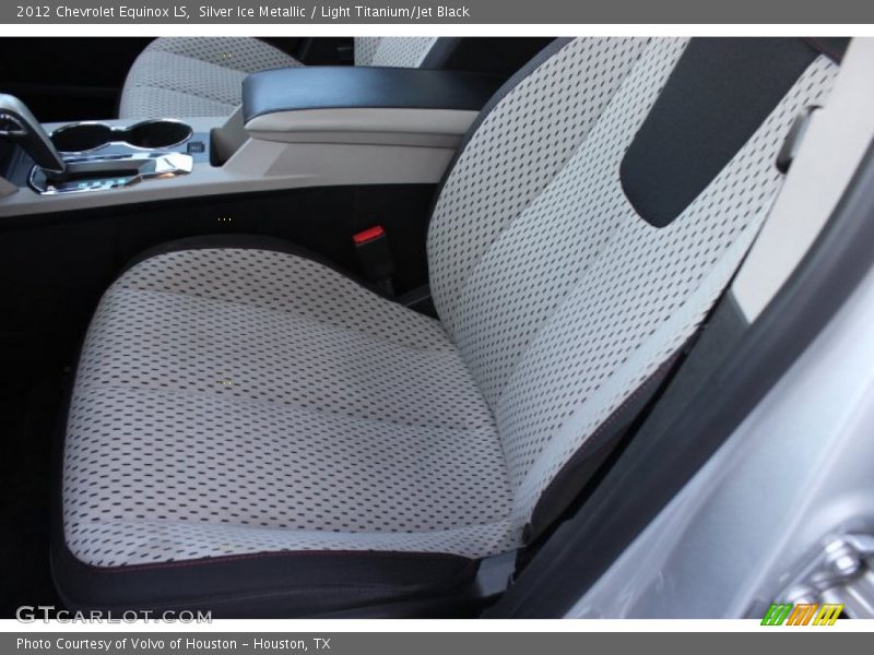 Silver Ice Metallic / Light Titanium/Jet Black 2012 Chevrolet Equinox LS