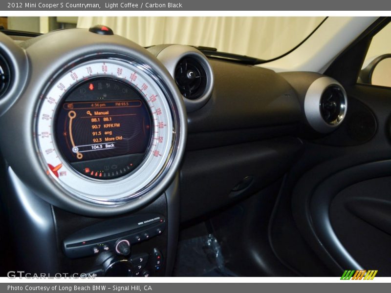 Light Coffee / Carbon Black 2012 Mini Cooper S Countryman