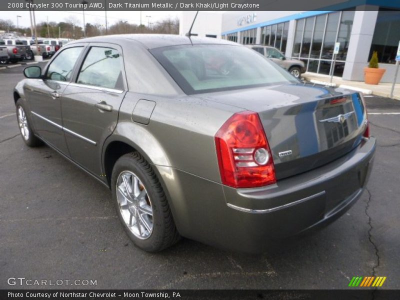 Dark Titanium Metallic / Dark Khaki/Light Graystone 2008 Chrysler 300 Touring AWD