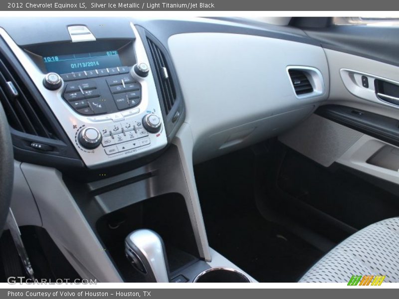 Silver Ice Metallic / Light Titanium/Jet Black 2012 Chevrolet Equinox LS