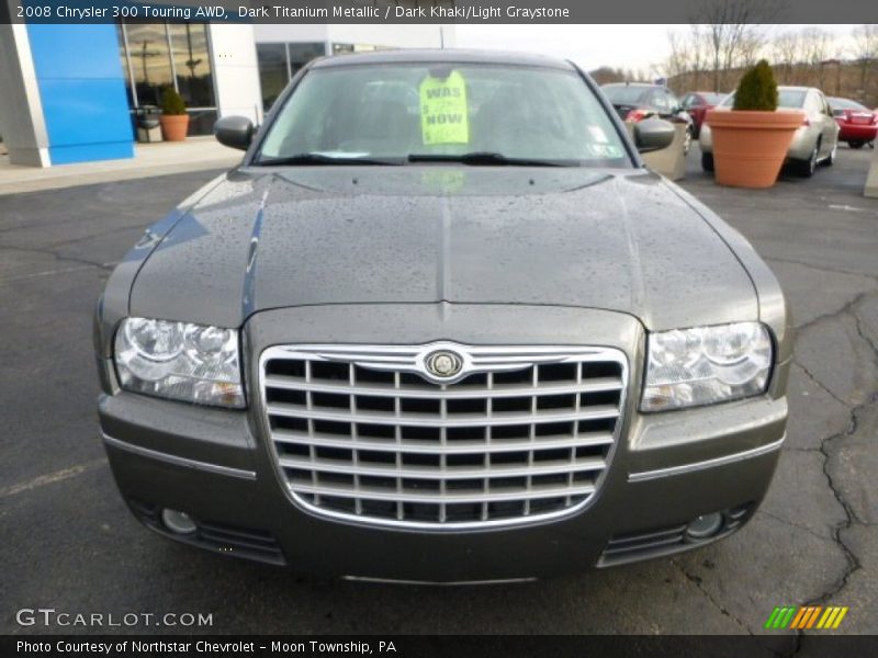 Dark Titanium Metallic / Dark Khaki/Light Graystone 2008 Chrysler 300 Touring AWD