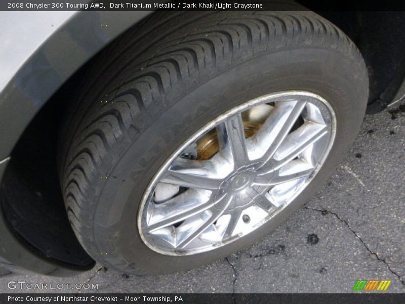 Dark Titanium Metallic / Dark Khaki/Light Graystone 2008 Chrysler 300 Touring AWD
