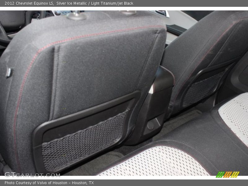 Silver Ice Metallic / Light Titanium/Jet Black 2012 Chevrolet Equinox LS