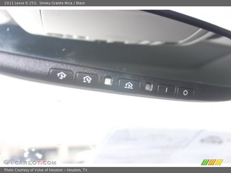 Smoky Granite Mica / Black 2011 Lexus IS 250