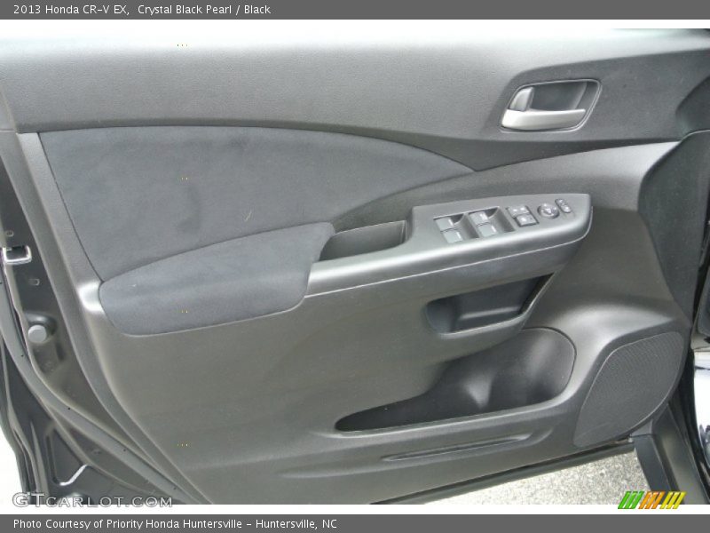 Crystal Black Pearl / Black 2013 Honda CR-V EX