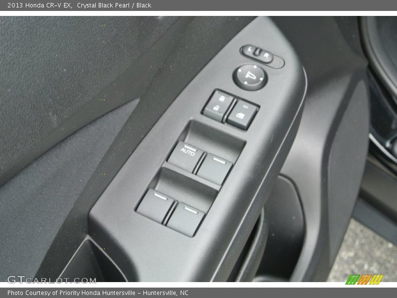 Crystal Black Pearl / Black 2013 Honda CR-V EX