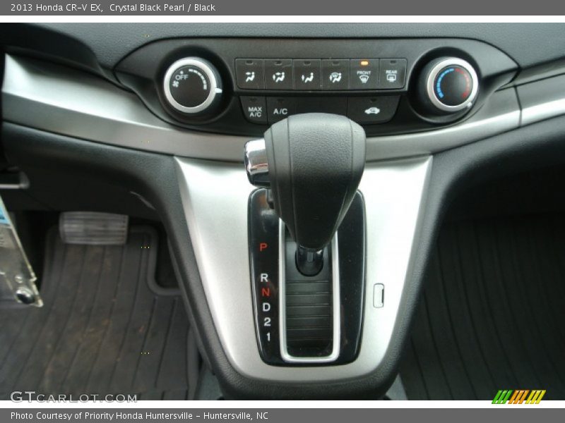 Crystal Black Pearl / Black 2013 Honda CR-V EX