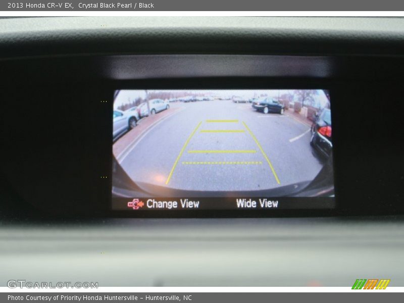 Crystal Black Pearl / Black 2013 Honda CR-V EX