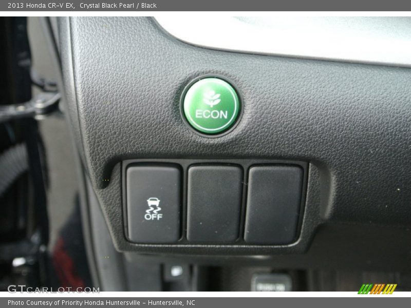 Crystal Black Pearl / Black 2013 Honda CR-V EX