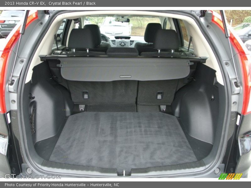 Crystal Black Pearl / Black 2013 Honda CR-V EX