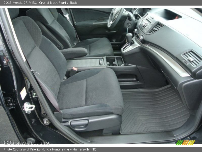 Crystal Black Pearl / Black 2013 Honda CR-V EX