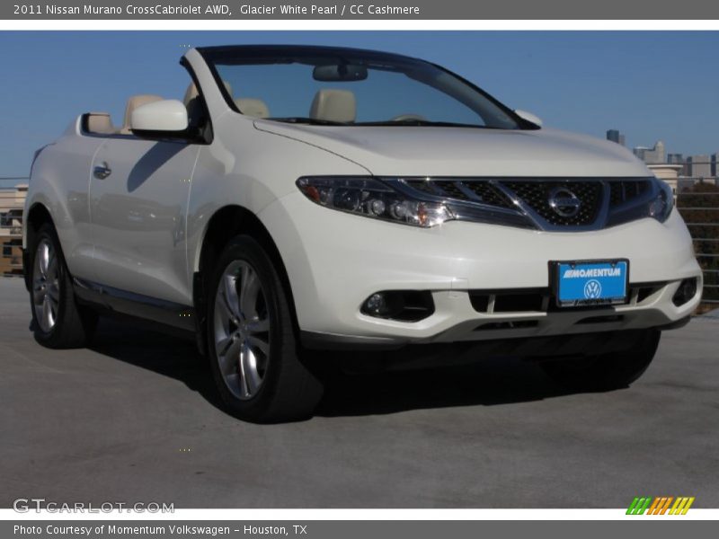 Glacier White Pearl / CC Cashmere 2011 Nissan Murano CrossCabriolet AWD