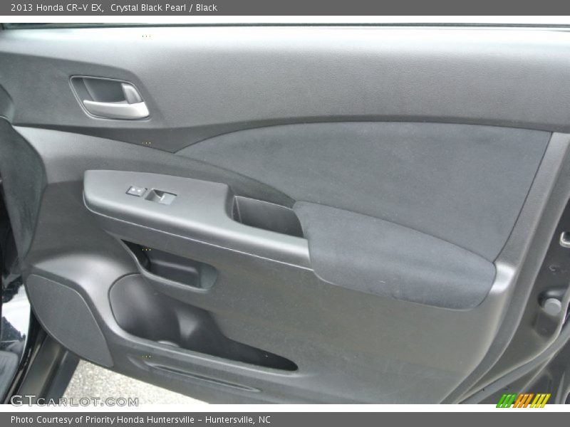 Crystal Black Pearl / Black 2013 Honda CR-V EX