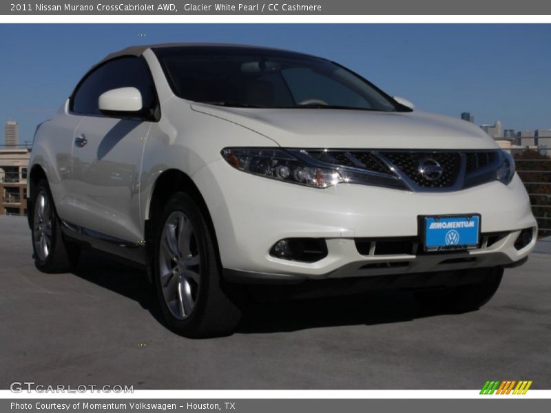 Glacier White Pearl / CC Cashmere 2011 Nissan Murano CrossCabriolet AWD