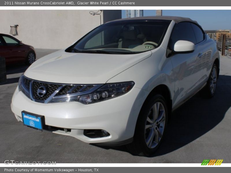 Glacier White Pearl / CC Cashmere 2011 Nissan Murano CrossCabriolet AWD