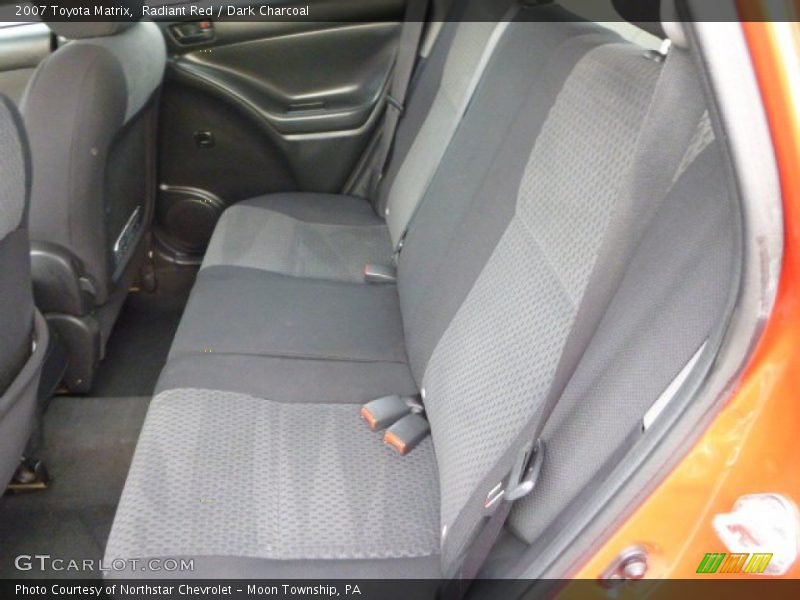 Radiant Red / Dark Charcoal 2007 Toyota Matrix