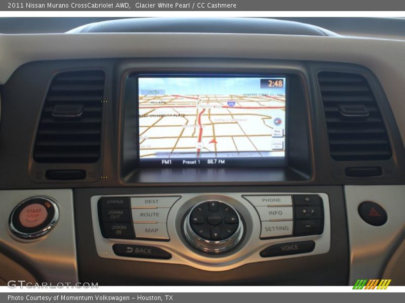 Glacier White Pearl / CC Cashmere 2011 Nissan Murano CrossCabriolet AWD