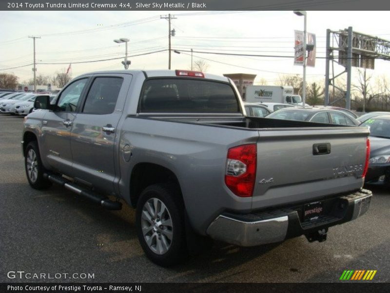 Silver Sky Metallic / Black 2014 Toyota Tundra Limited Crewmax 4x4