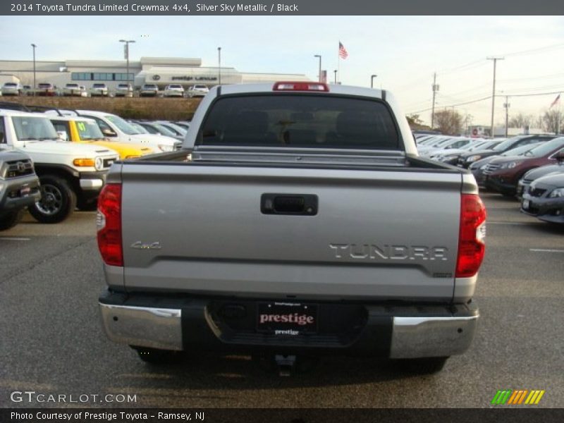 Silver Sky Metallic / Black 2014 Toyota Tundra Limited Crewmax 4x4